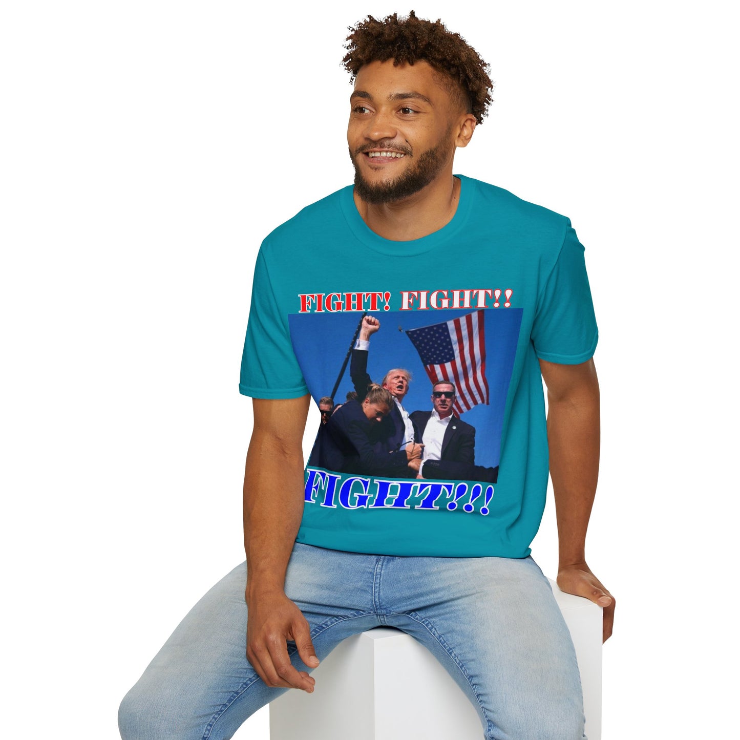 FIGHT! FIGHT!! FIGHT!!! Dark colors Unisex T-Shirt by theGreenDragonTavern.shop