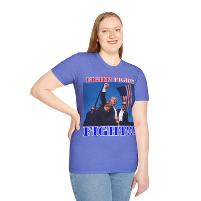 FIGHT! FIGHT!! FIGHT!!! Light colors Unisex T-Shirt by theGreenDragonTavern.shop