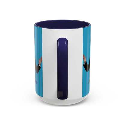 Trump...will be Trump Turquoise Accent Mug by theGreenDragonTavern.shop