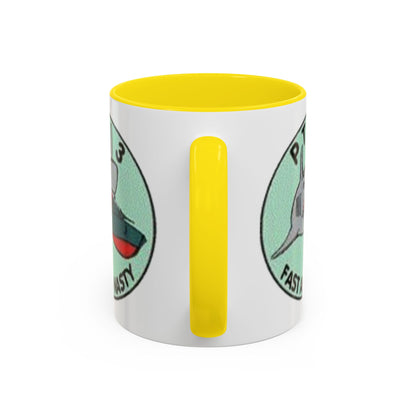 DNASM PTF-3 White Accent Mug by theGreenDragonTavern.shop