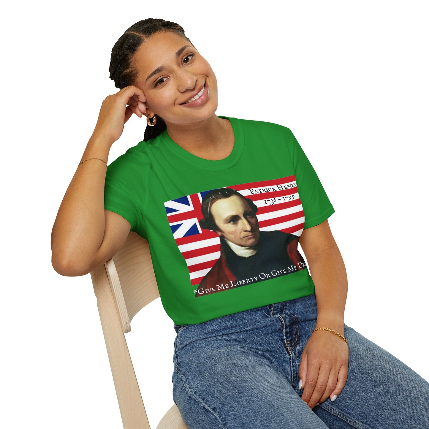 Patrick Henry DKcolors Unisex T-Shirt by theGreenDragonTavern.shop