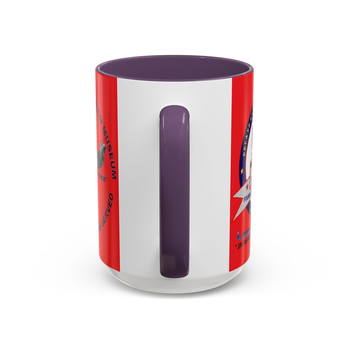 DNASM 2-sided, Founding & Student Art Red Accent Mug by theGreenDragonTavern.shop