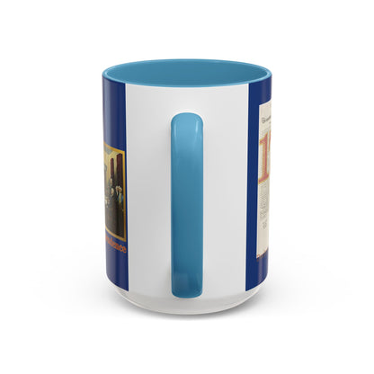Declaration of Independence Dark Blue Accent Mug by theGreenDragonTavern.shop
