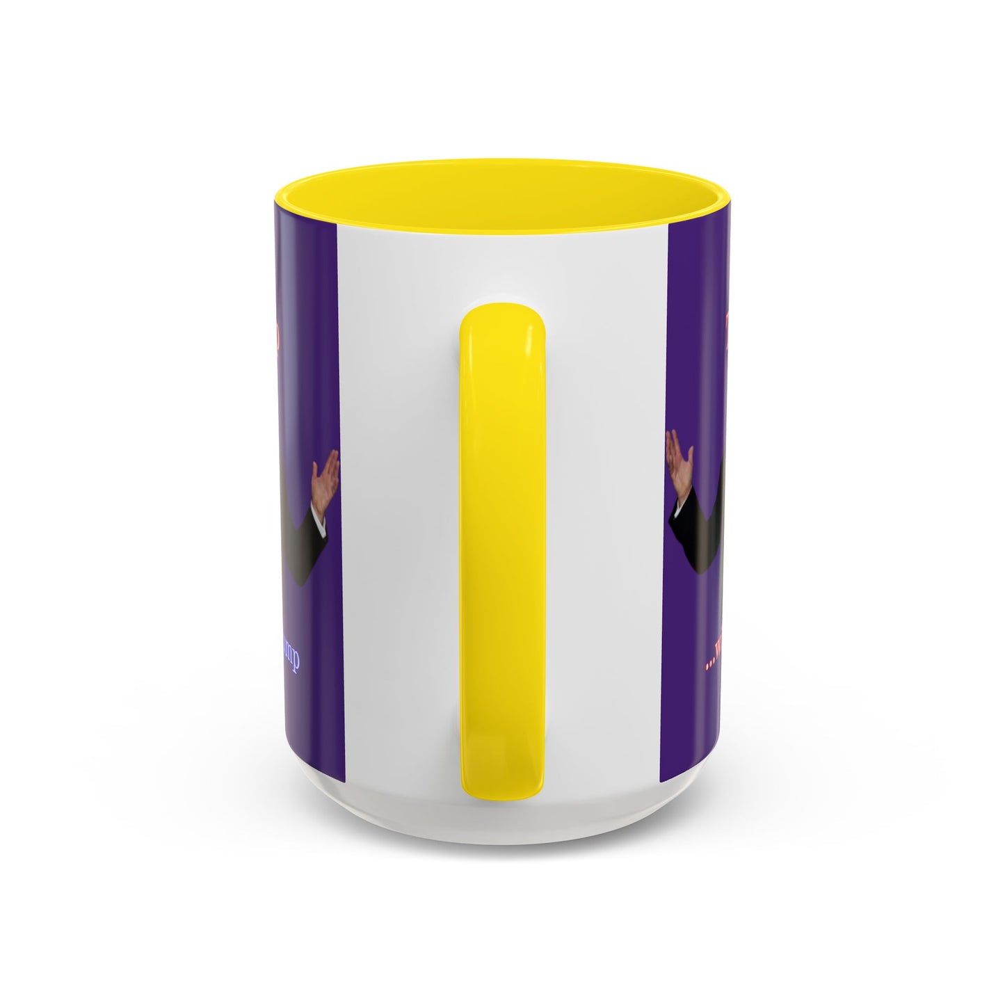 Trump...will be Trump Dark Purple Accent Mug by theGreenDragonTavern.shop