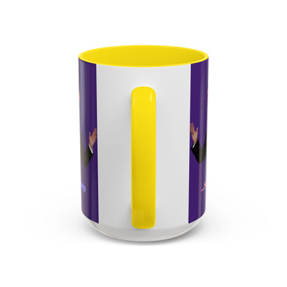Trump...will be Trump Dark Purple Accent Mug by theGreenDragonTavern.shop