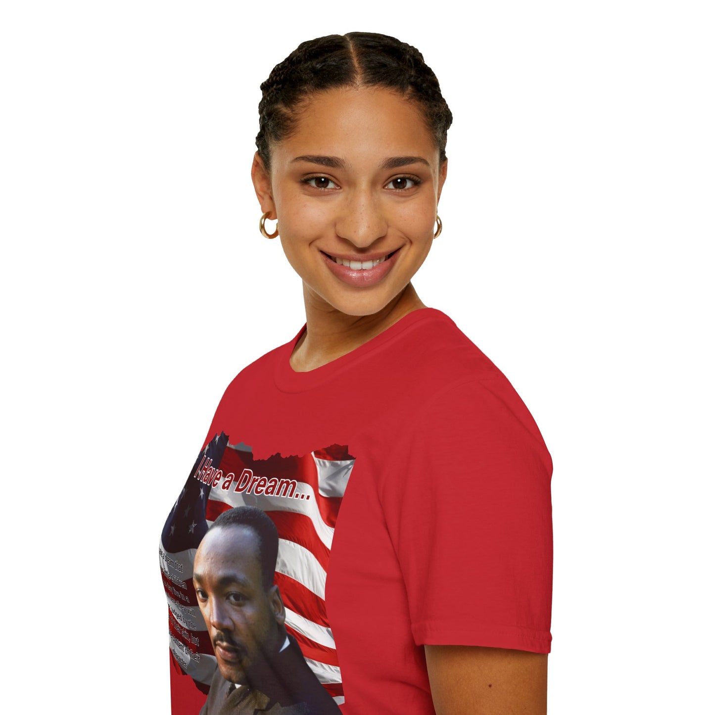 "I Have a Dream" MLKJr Light colors Unisex T-Shirt by theGreenDragonTavern.shop