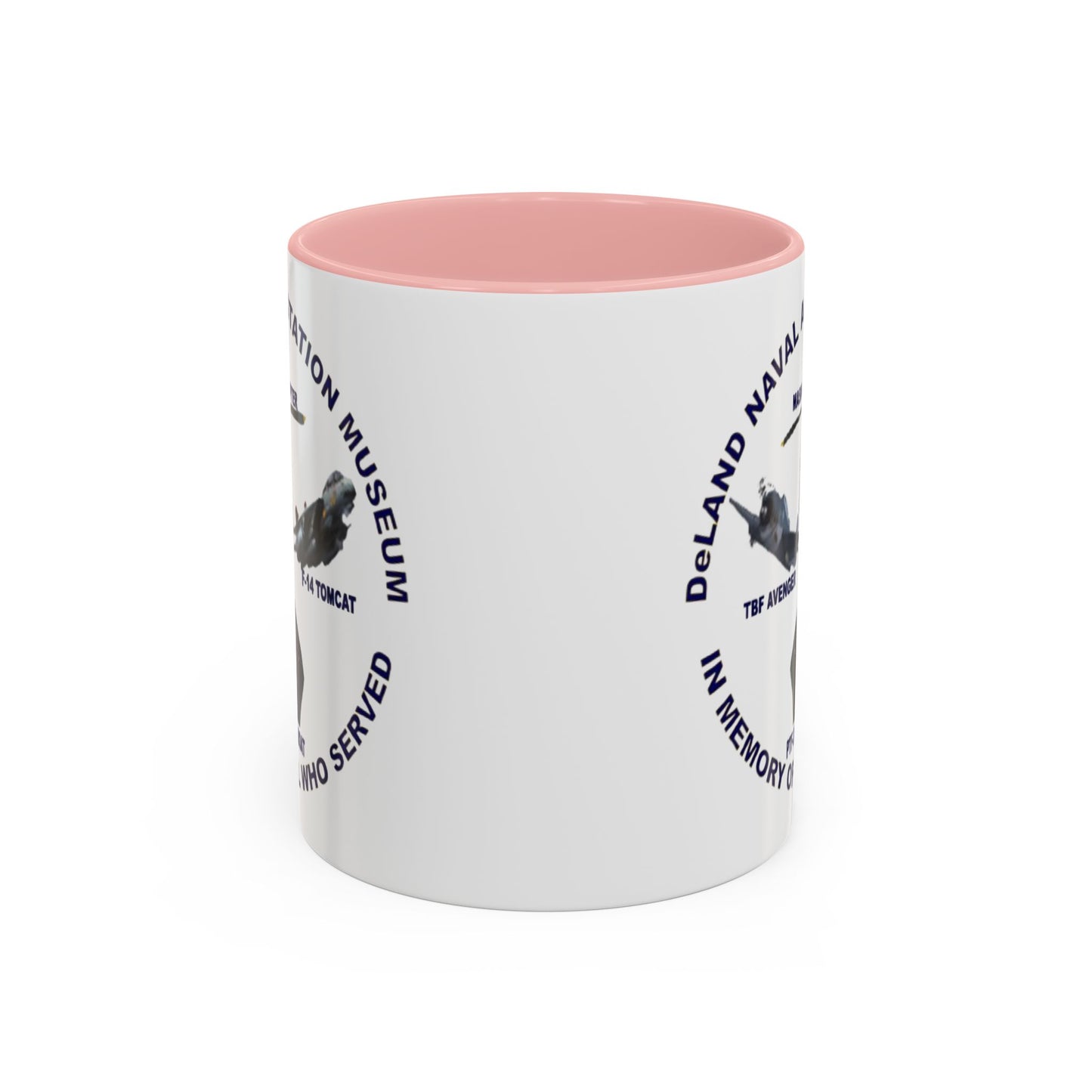 DNASM Student art White Accent Mug by theGreenDragonTavern.shop