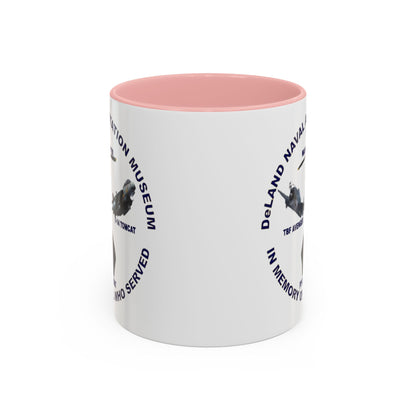 DNASM Student art White Accent Mug by theGreenDragonTavern.shop