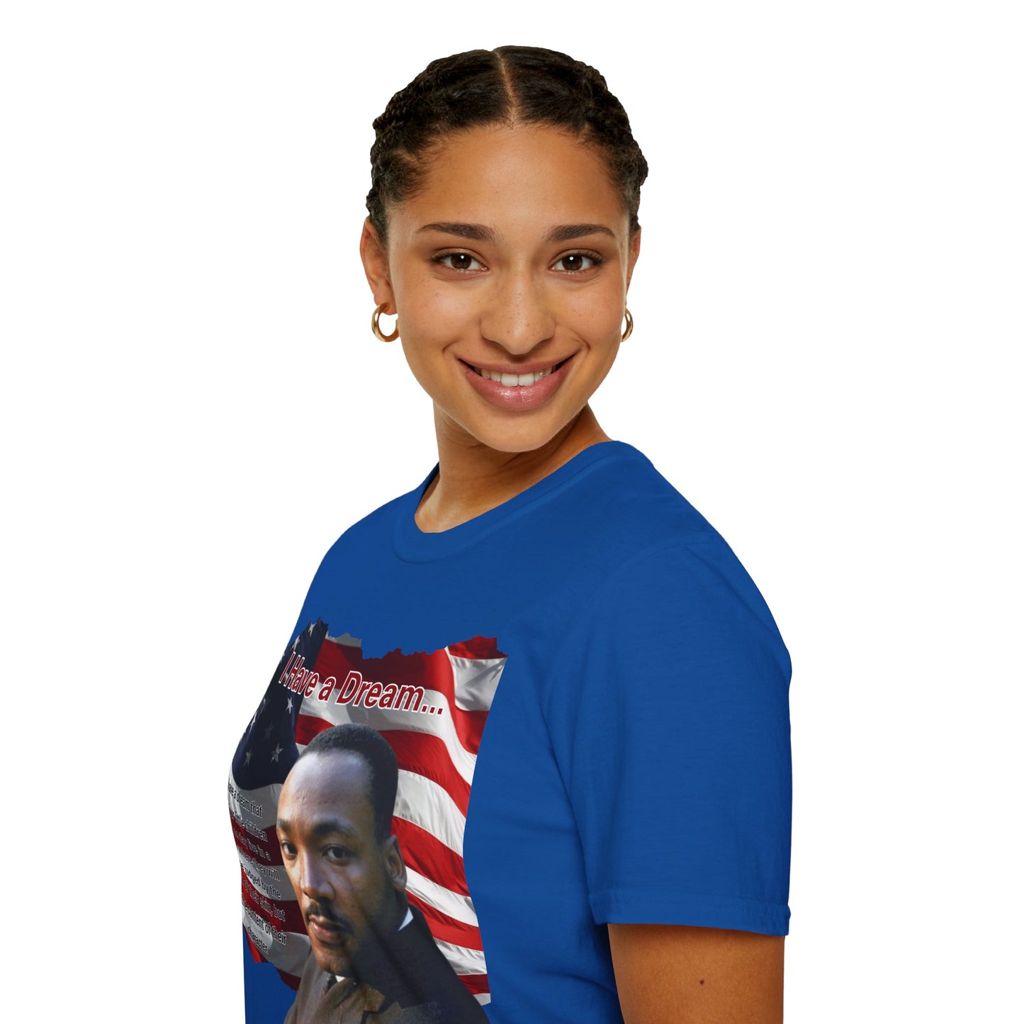 "I Have a Dream" MLKJr Dark colors Unisex T-Shirt by theGreenDragonTavern.shop