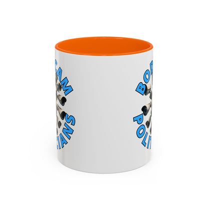 Bodycam the Politicians Cameras White Accent Mug by theGreenDragonTavern.shop