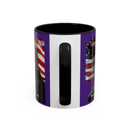 "I Have a Dream" MLKJr Purple Accent Mug by theGreenDragonTavern.shop