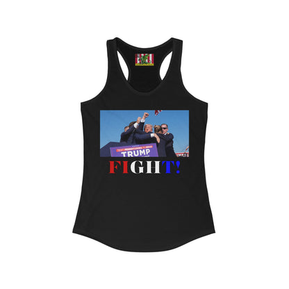 Fight! Women's Racerback Tank Top by theGreenDragonTavern.shop