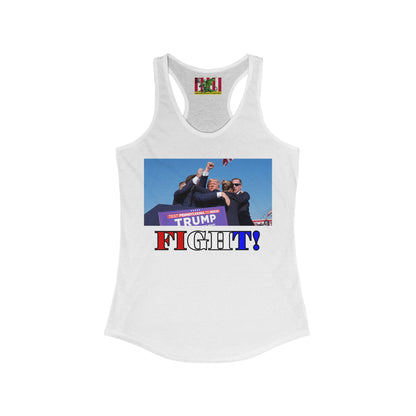 Fight! Women's Racerback Tank Top by theGreenDragonTavern.shop