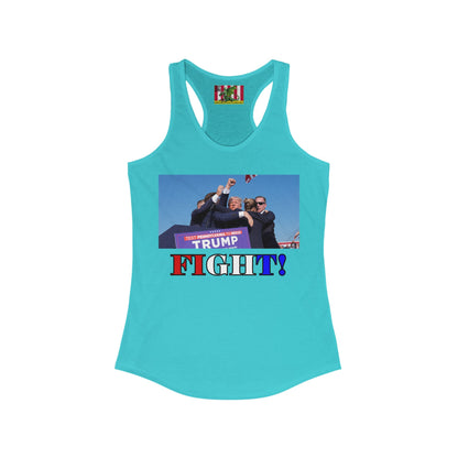Fight! Women's Racerback Tank Top by theGreenDragonTavern.shop
