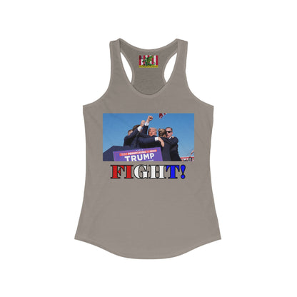 Fight! Women's Racerback Tank Top by theGreenDragonTavern.shop