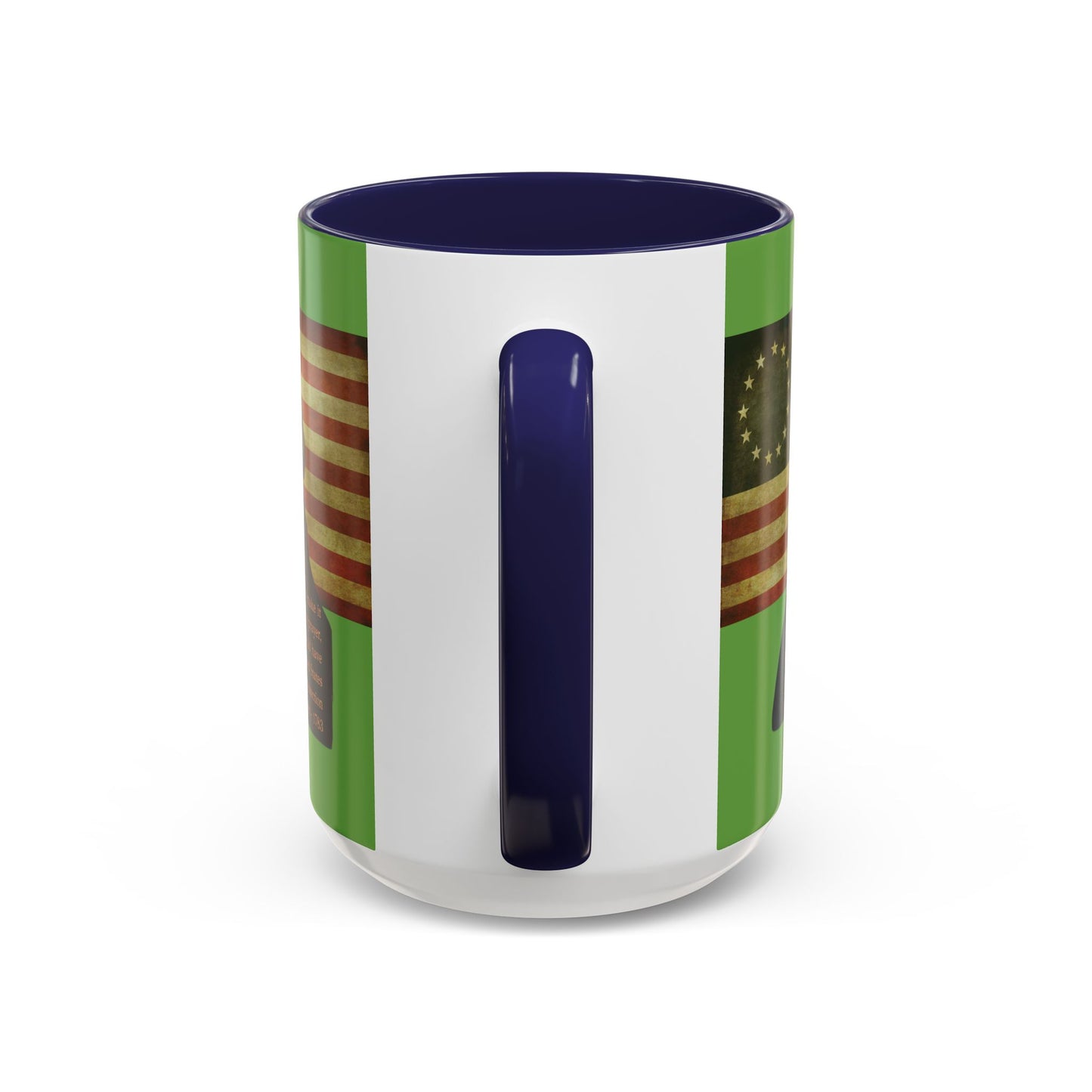 Washington's Earnest Prayer Green Accent Mug by theGreenDragonTavern.shop