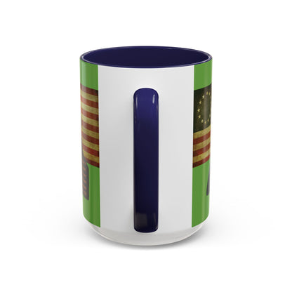 Washington's Earnest Prayer Green Accent Mug by theGreenDragonTavern.shop