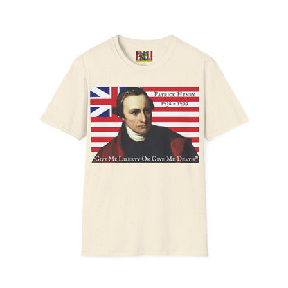 Patrick Henry Light colors Unisex T-Shirt by theGreenDragonTavern.shop