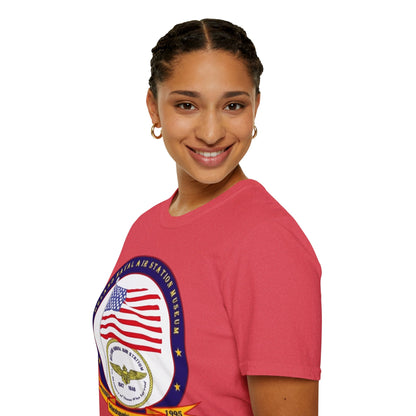 DeLand Naval Air Station Museum Lighter Colors Unisex T-Shirt by theGreenDragonTavern.shop
