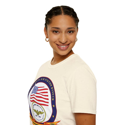 DeLand Naval Air Station Museum Lighter Colors Unisex T-Shirt by theGreenDragonTavern.shop